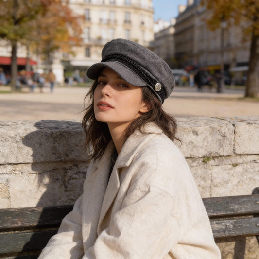 Casquette gavroche marin – style casual unisexe