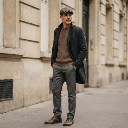 Casquette gavroche unisexe – rétro pour les looks habillés