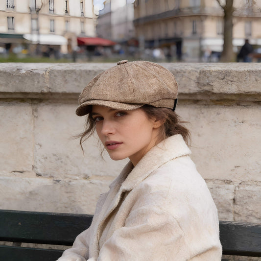 Casquette gavroche unisexe – style peintre britannique