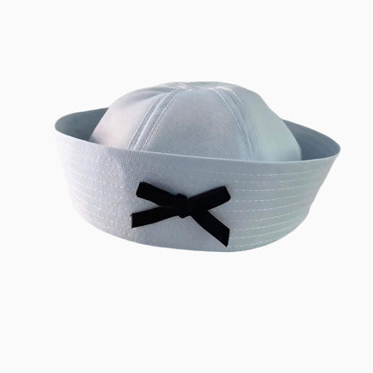 Casquette marin femme avec nœud