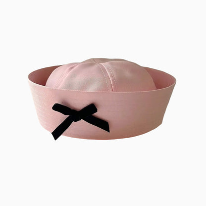 Casquette marin femme avec nœud