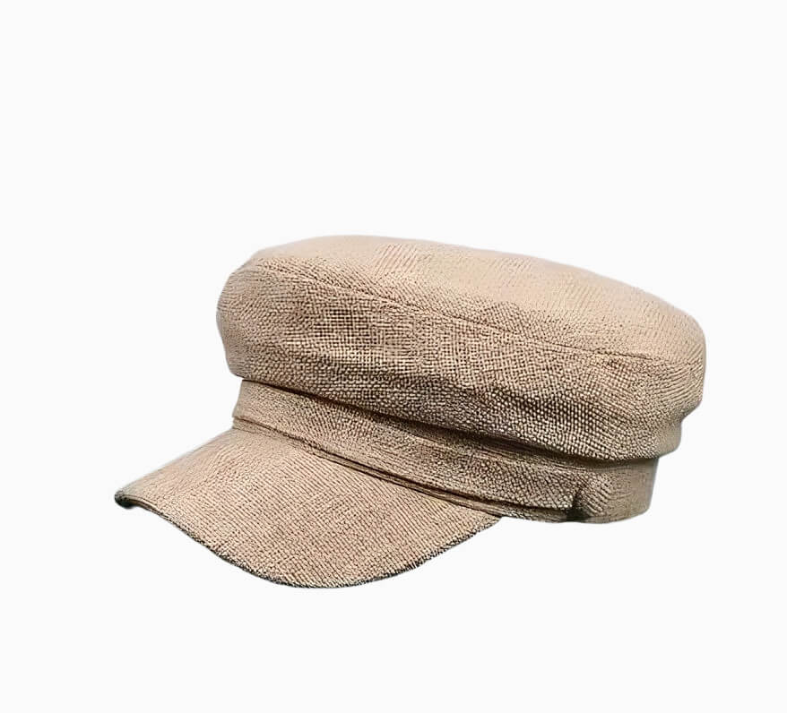 Casquette marin unisexe en lin léger
