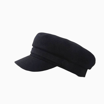 Casquette marin unisexe en lin léger