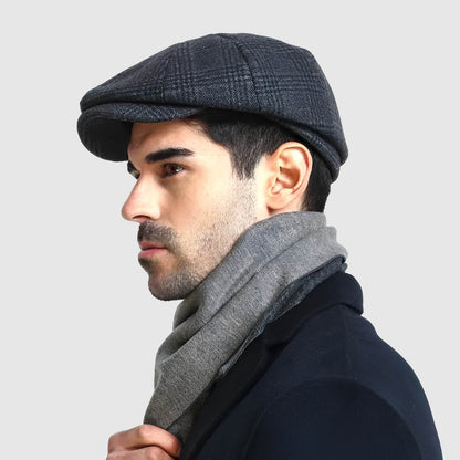 Casquette plate grande taille – chaude et confortable pour l’hiver