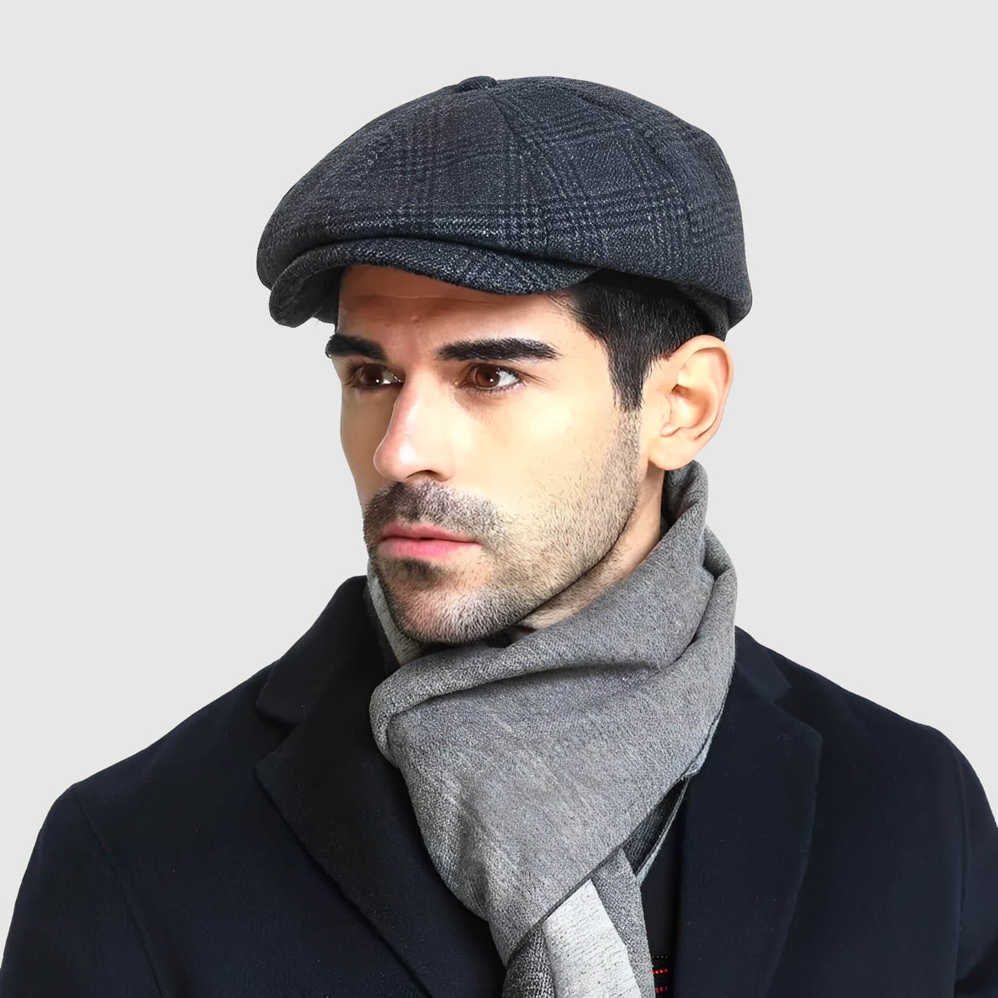 Casquette plate grande taille – chaude et confortable pour l’hiver