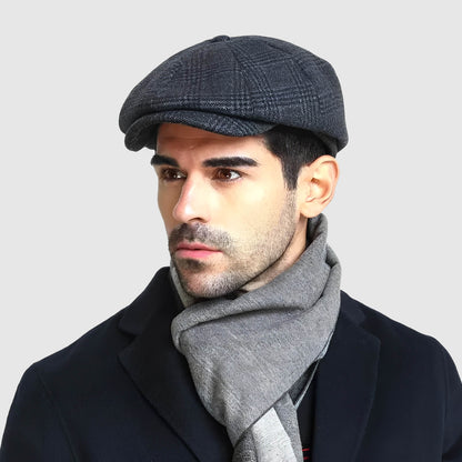 Casquette plate grande taille – chaude et confortable pour l’hiver