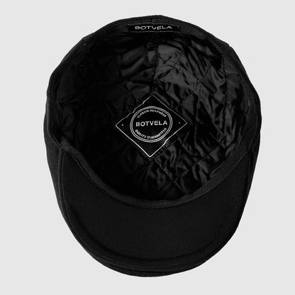 Casquette plate homme en tweed – classique et chaleureuse pour l’hiver