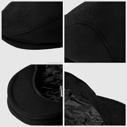 Casquette plate homme en tweed – classique et chaleureuse pour l’hiver