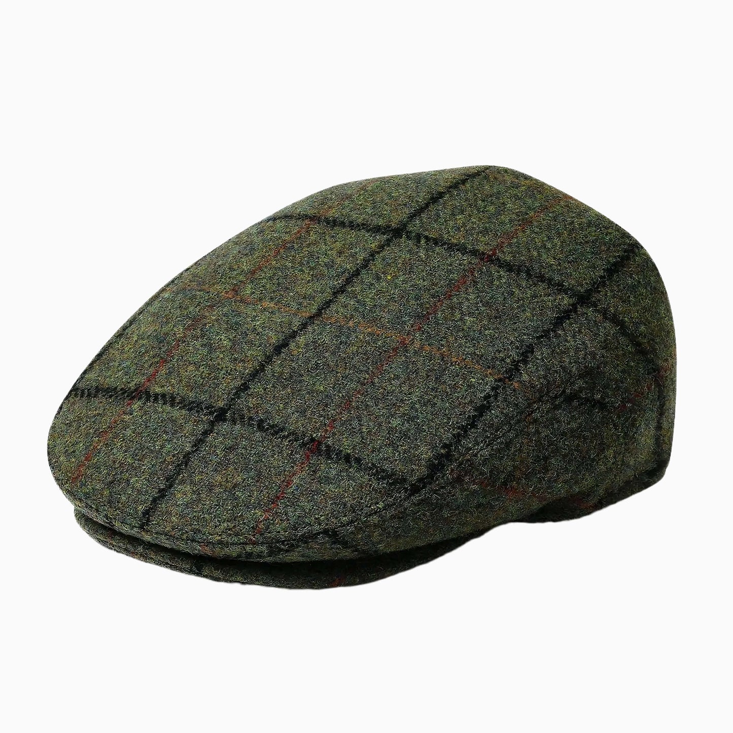 Casquette plate homme – plaid, rétro et original