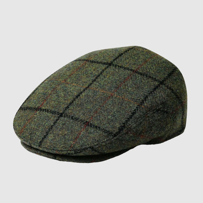 Casquette plate homme – plaid, rétro et original