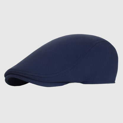 Casquette plate unisexe en coton – style rétro au quotidien
