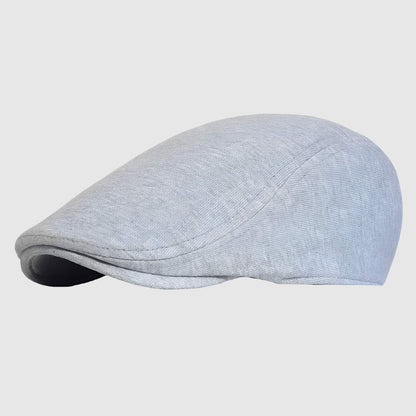 Casquette plate unisexe en coton – style rétro au quotidien