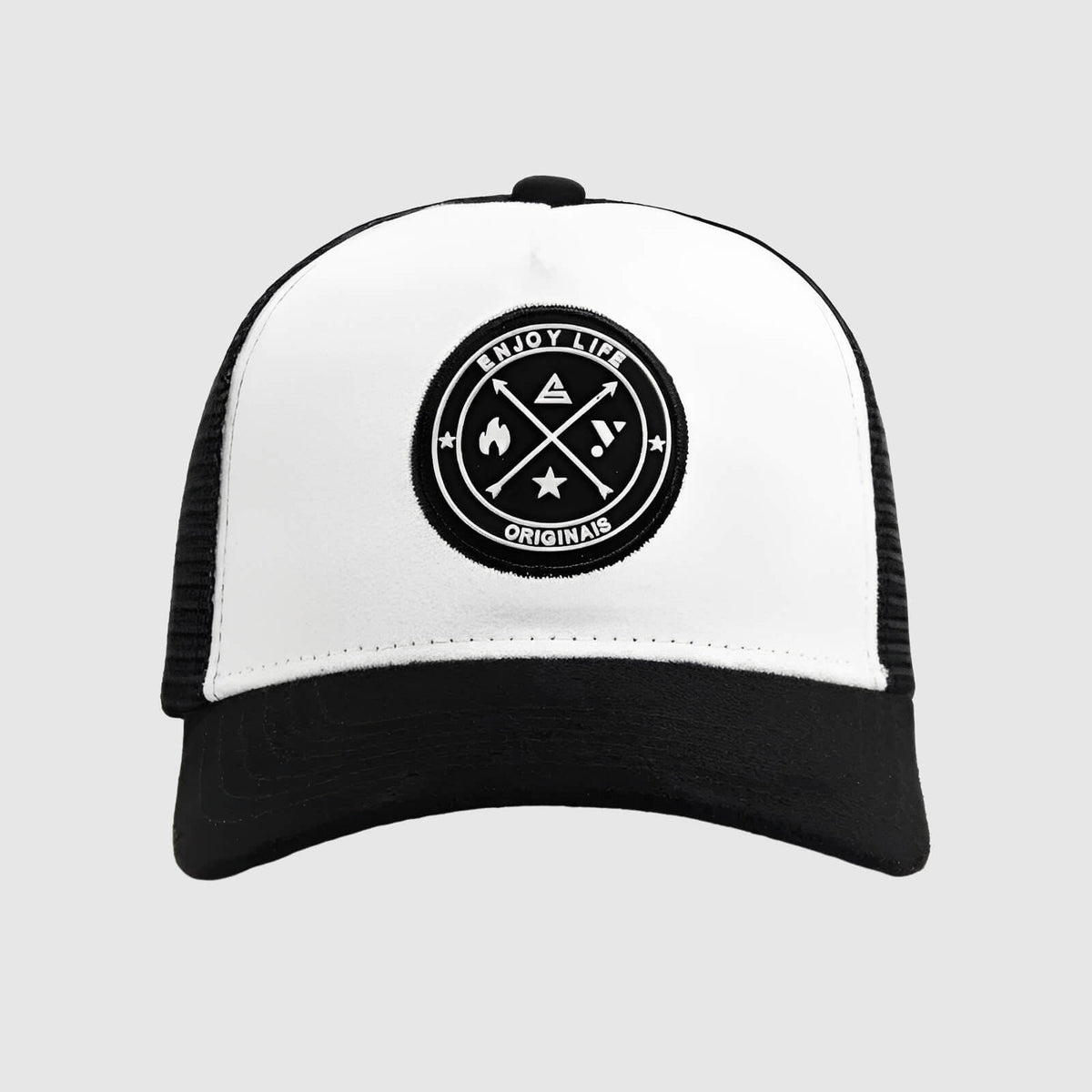 Casquette trucker à lettres – respirante pour l’été