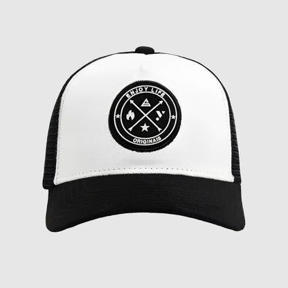 Casquette trucker à lettres – respirante pour l’été
