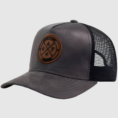 Casquette trucker à lettres – respirante pour l’été