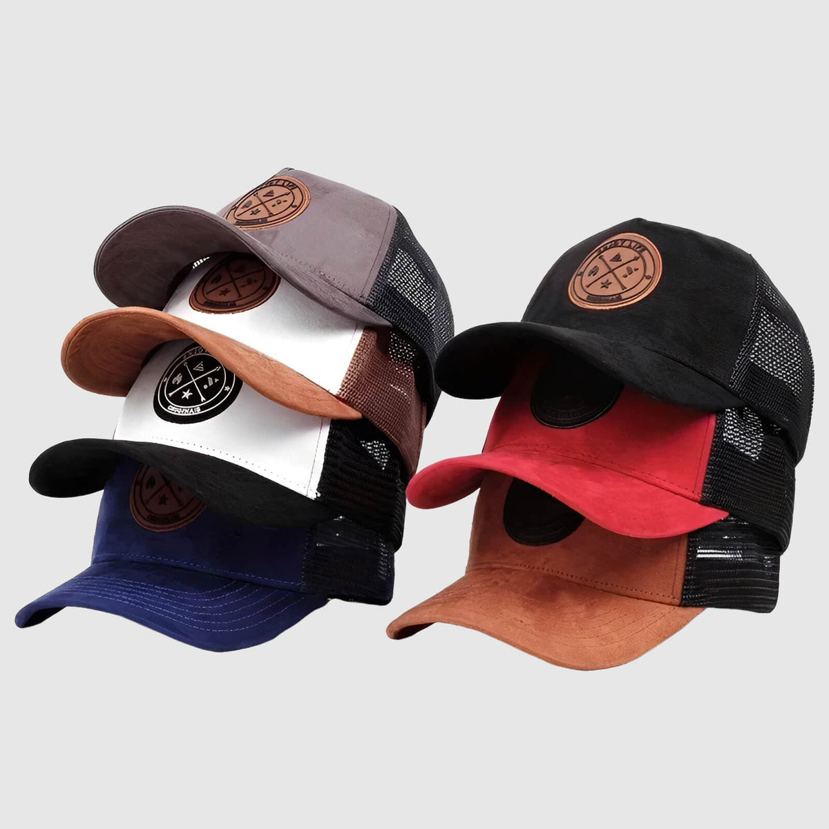 Casquette trucker à lettres – respirante pour l’été