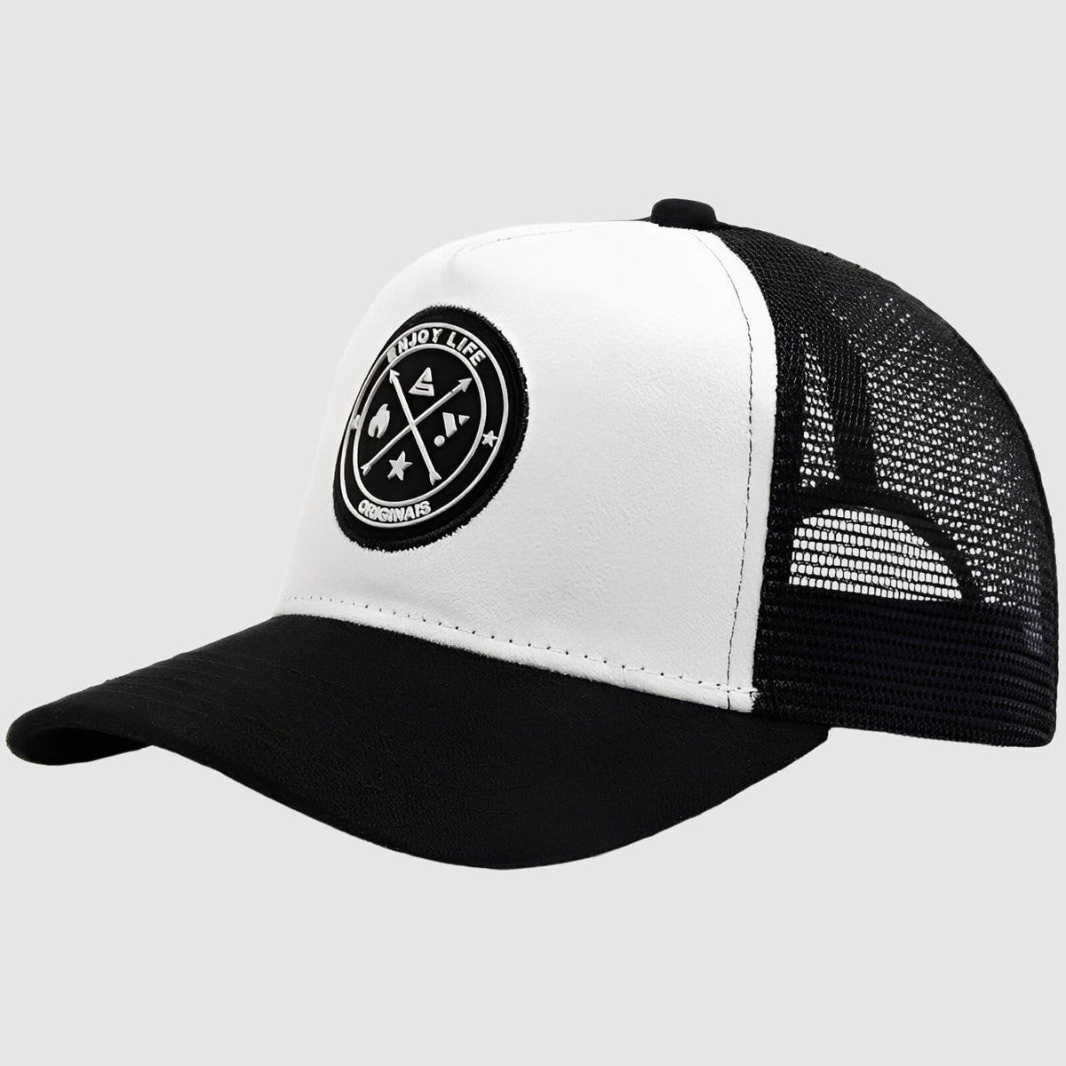 Casquette trucker à lettres – respirante pour l’été