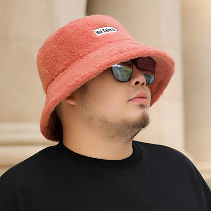 Chapeau bob d’hiver grande taille doublé polaire