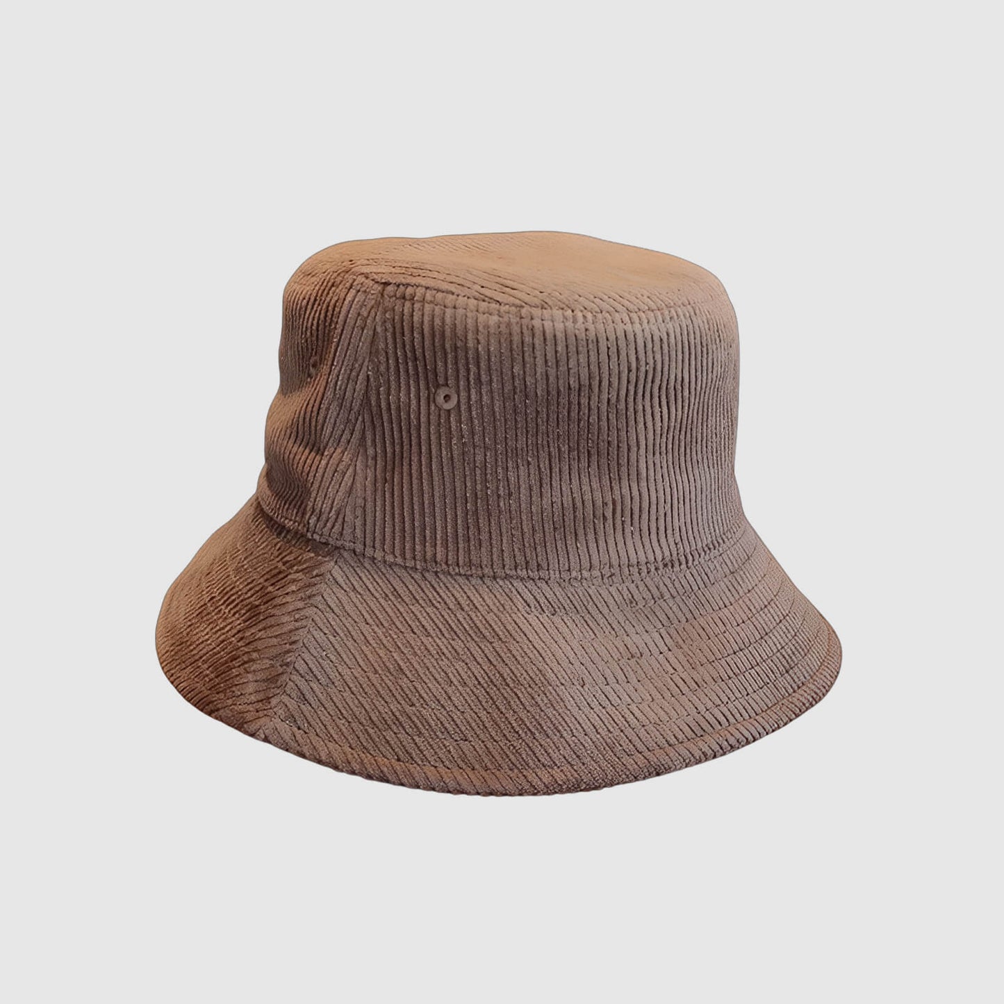 Chapeau bob en velours côtelé unisexe