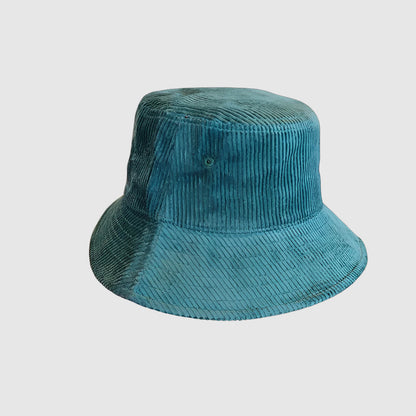 Chapeau bob en velours côtelé unisexe