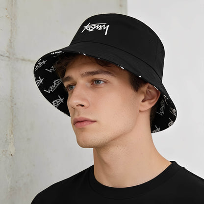 Chapeau bob grande taille réversible - unisexe