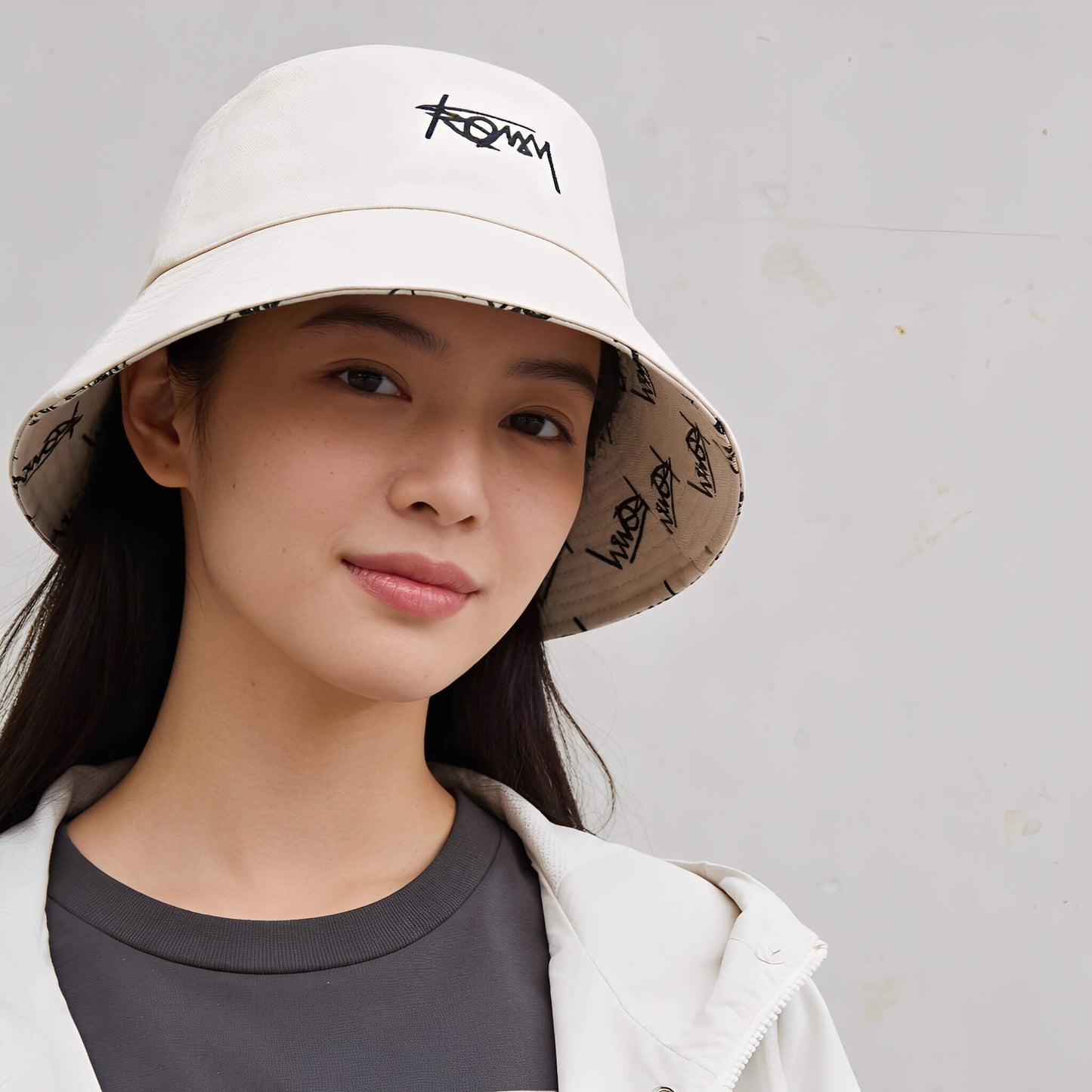 Chapeau bob grande taille réversible - unisexe