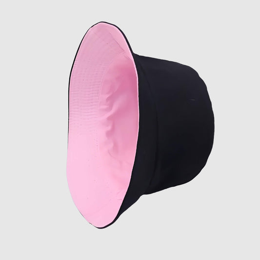 Chapeau bob réversible à large bord unisexe