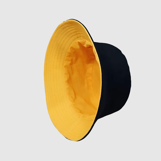 Chapeau bob réversible à large bord unisexe