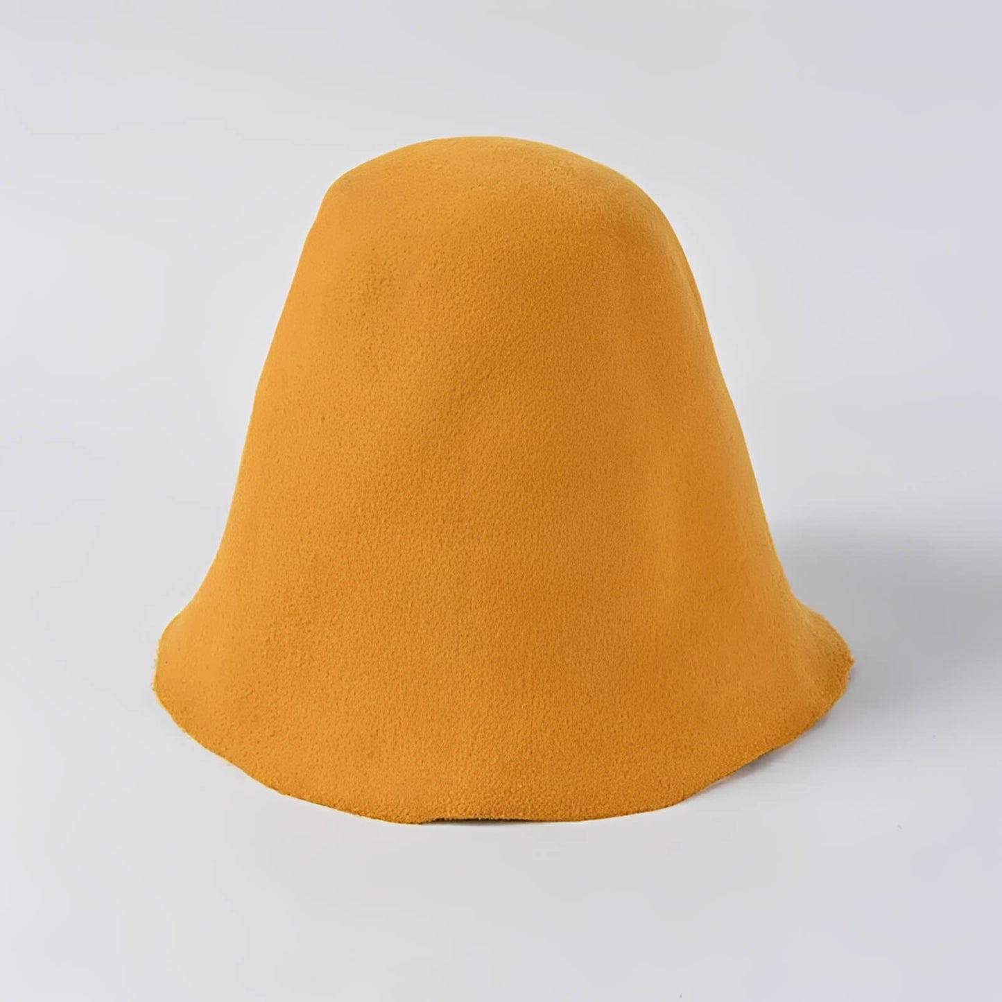 Chapeau cloche en feutre de laine pour femme