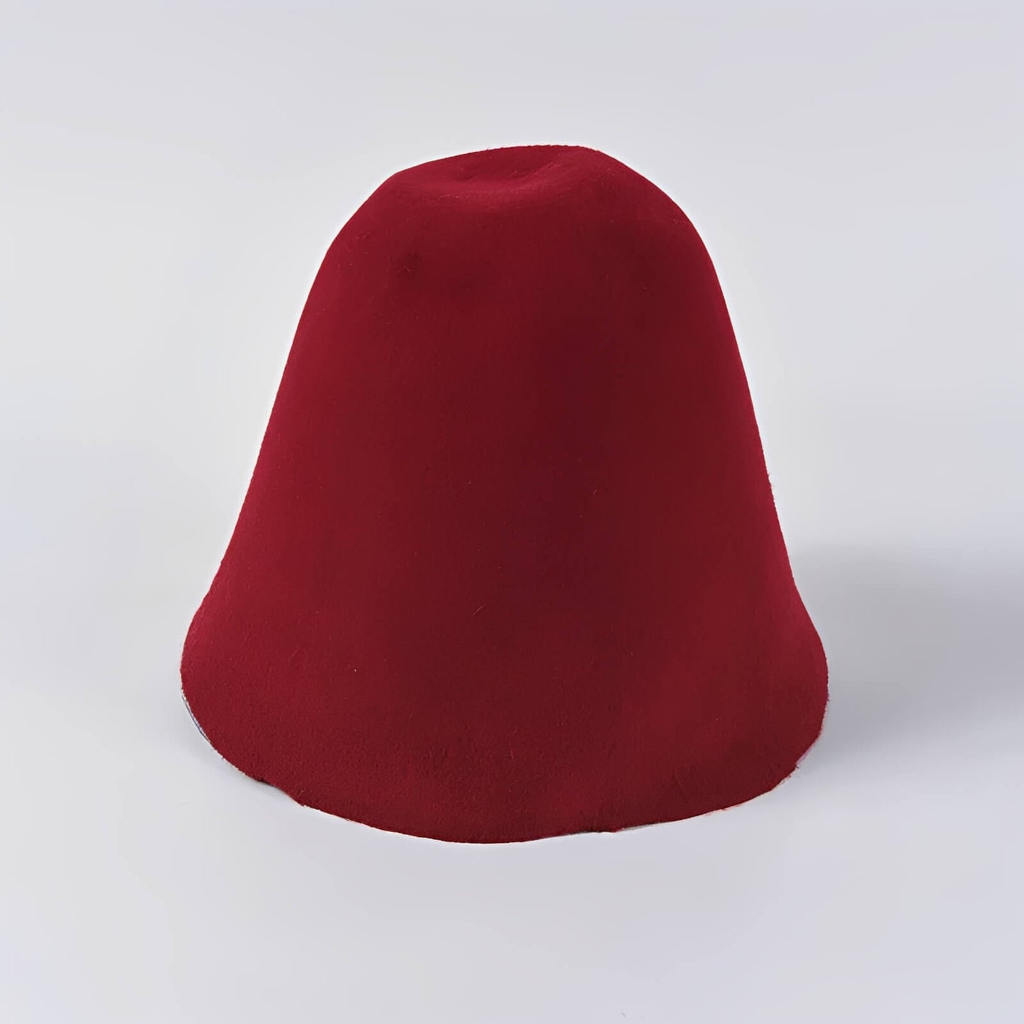 Chapeau cloche en feutre de laine pour femme