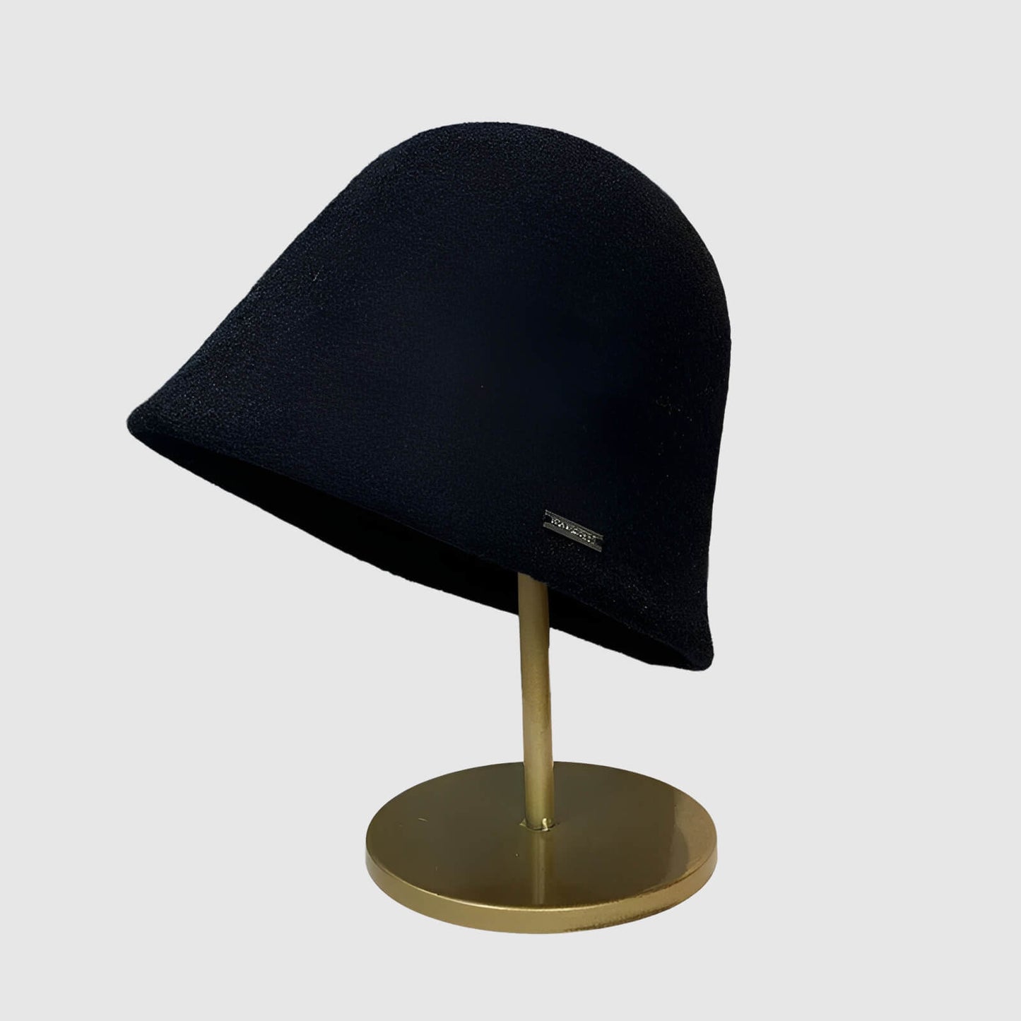 Chapeau cloche en laine tricotée pour femme