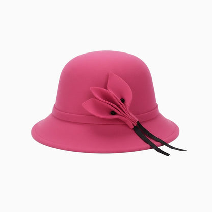 Chapeau cloche rétro pour femme