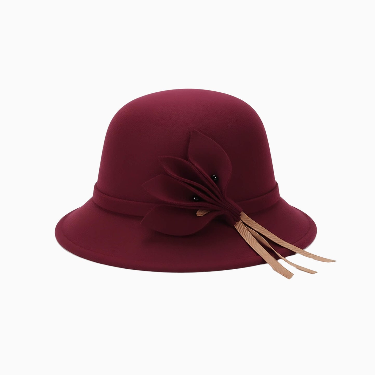 Chapeau cloche rétro pour femme