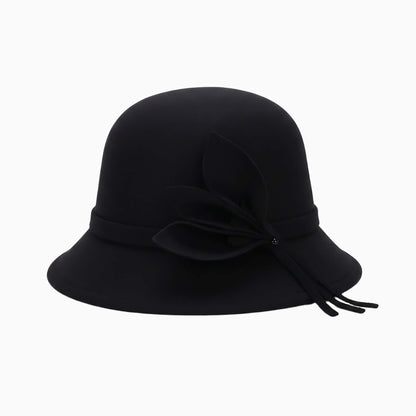 Chapeau cloche rétro pour femme