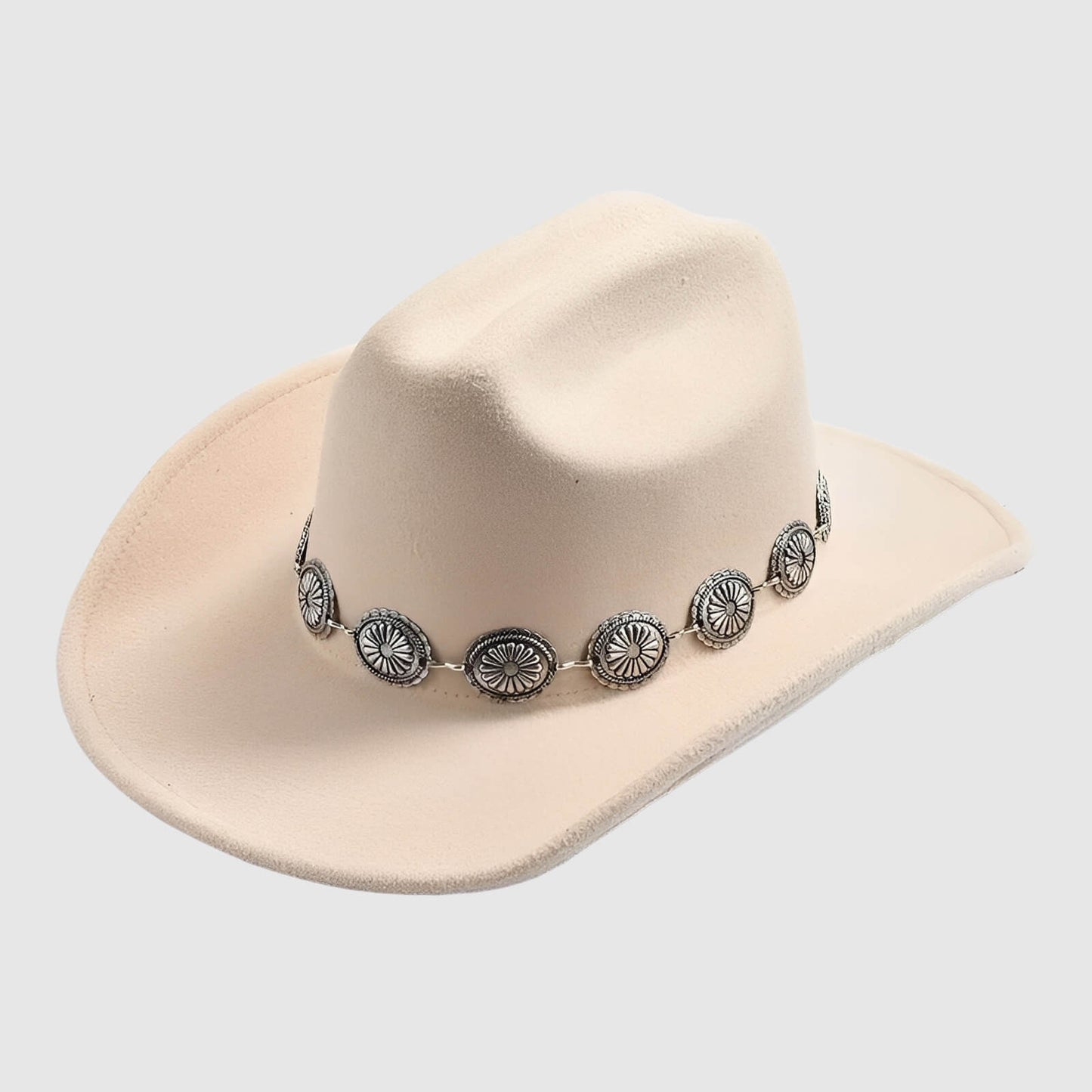 Chapeau cowboy pour femme à large bord