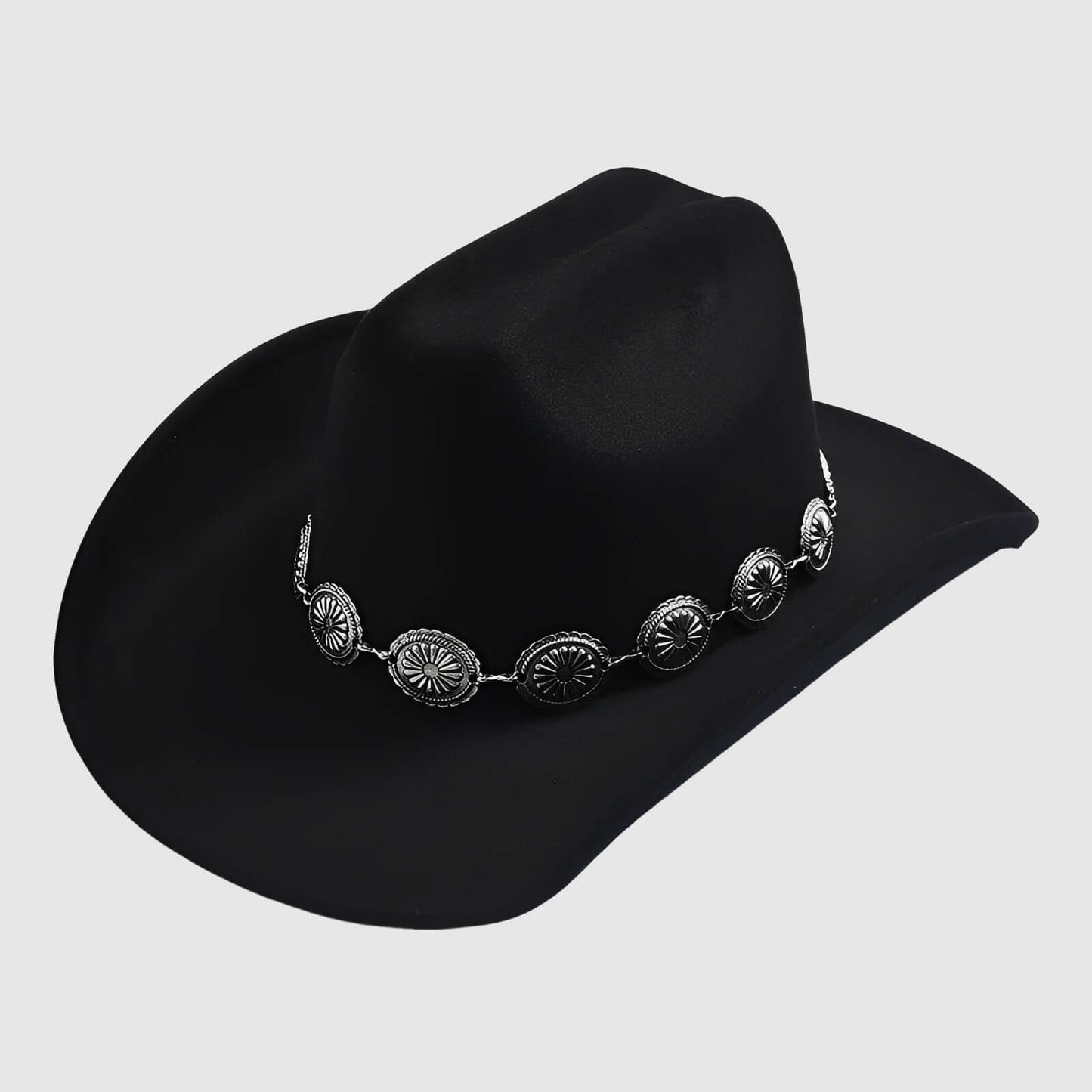 Chapeau cowboy pour femme à large bord