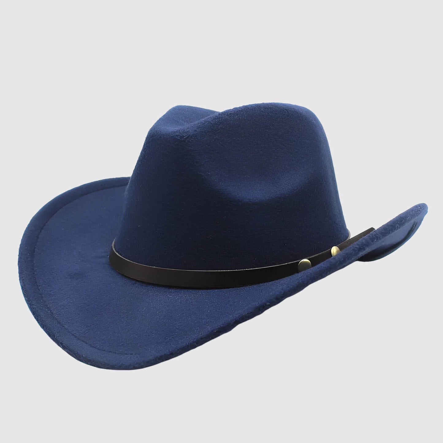 Chapeau cowboy unisexe ceinture décorative