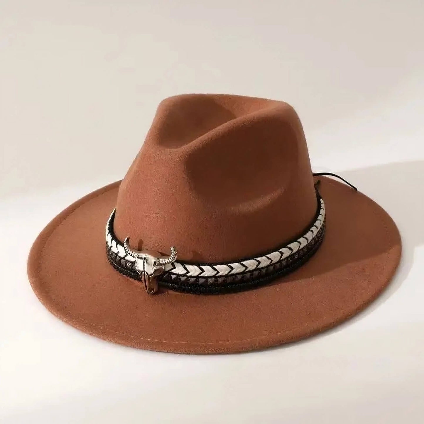 Chapeau de cowboy unisexe style western