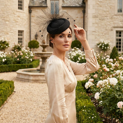 Chapeau de mariage chic pour femme
