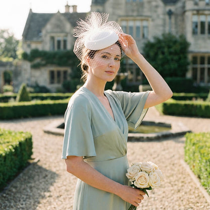 Chapeau de mariage chic pour femme