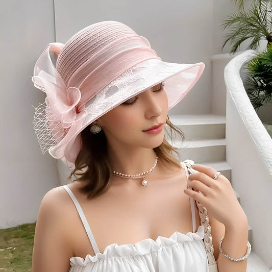 Chapeau de mariage haut‑de‑forme élégant pour femme