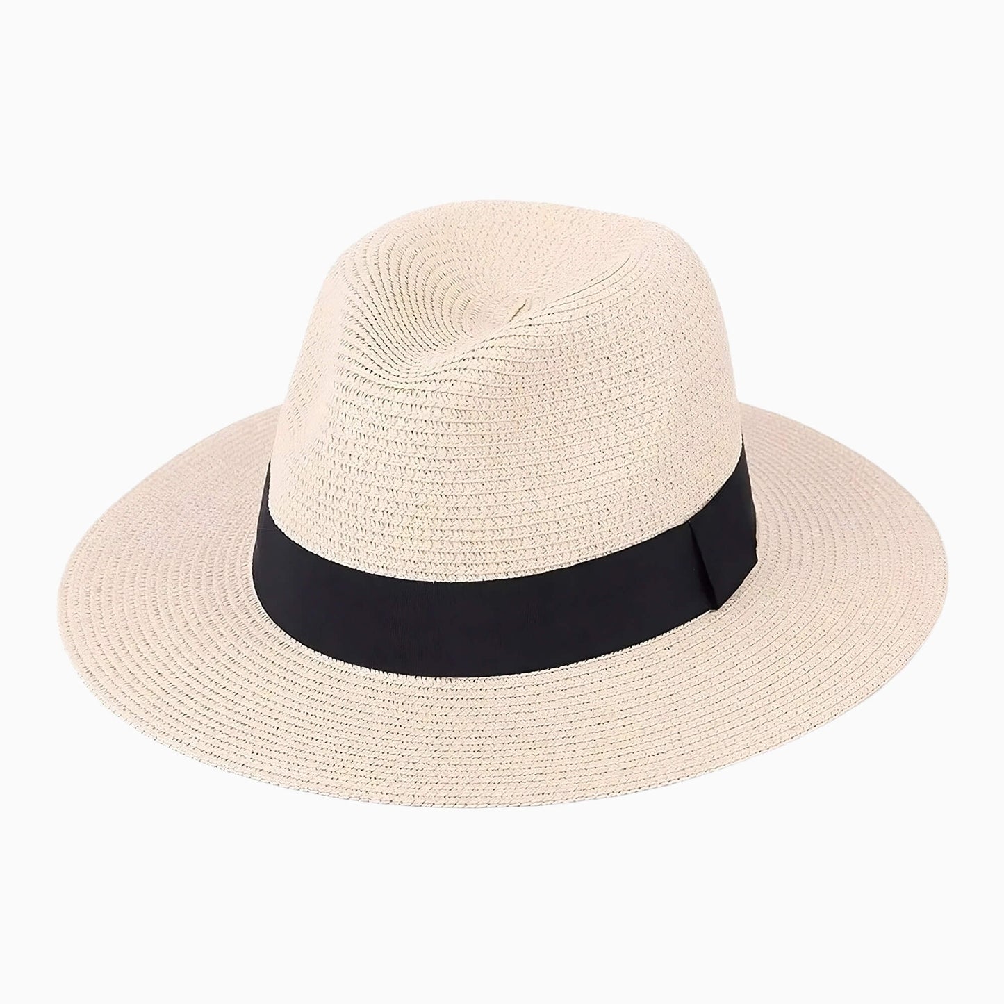 Chapeau de paille pour femme style Panama