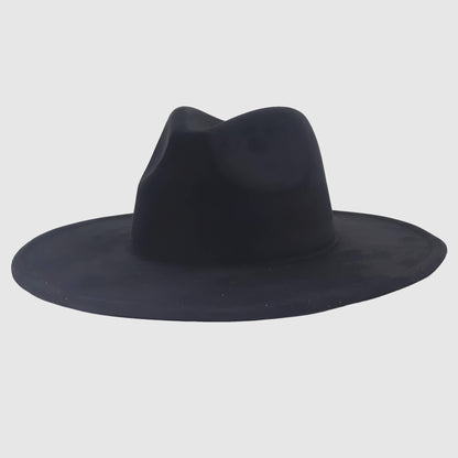 Chapeau fedora à très large bord pour homme et femme