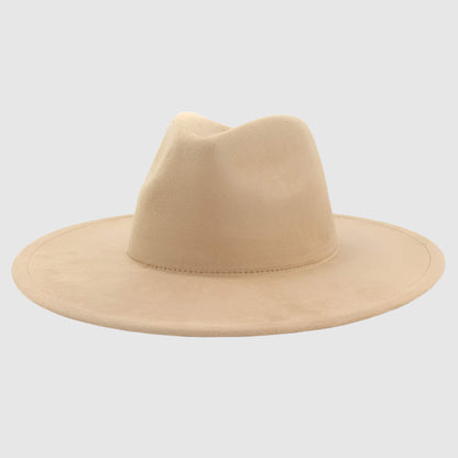 Chapeau fedora à très large bord pour homme et femme