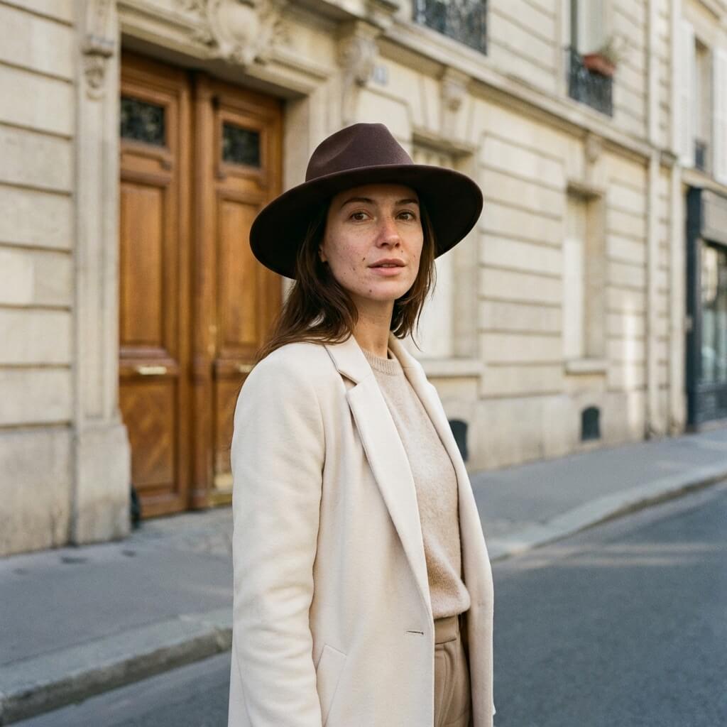 Chapeau fedora à très large bord pour homme et femme