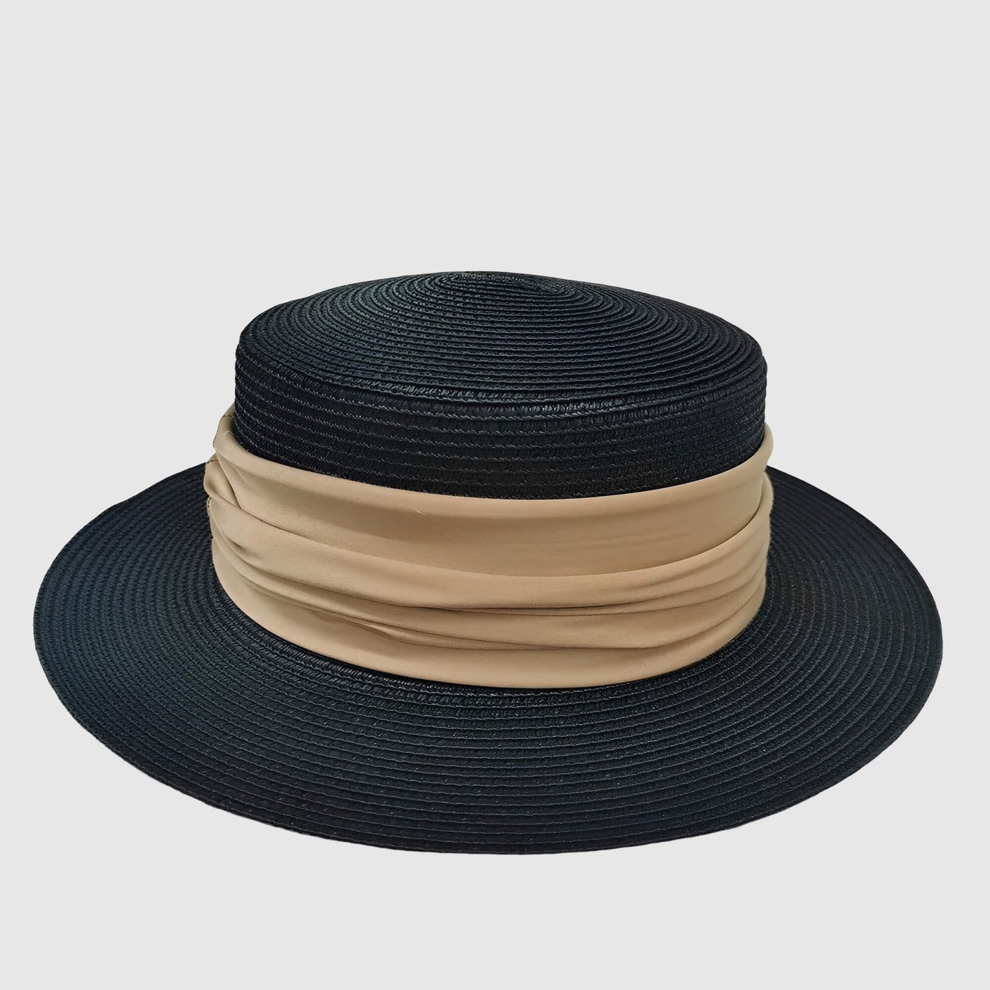 Chapeau fedora en paille pour femme