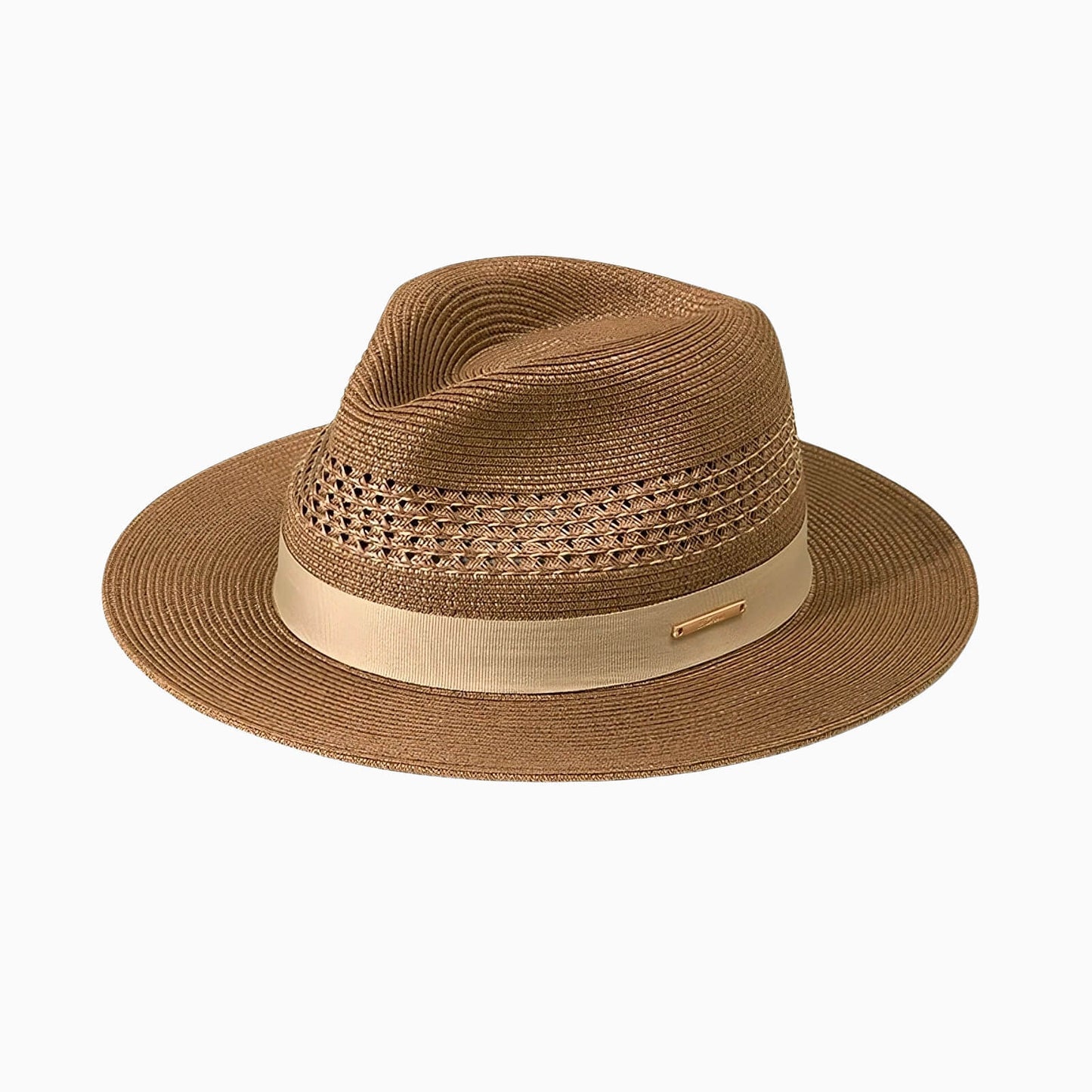 Chapeau panama en paille grande taille unisexe