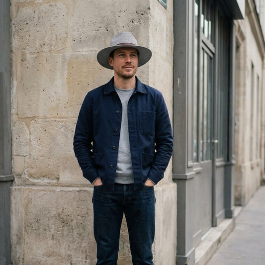 Chapeau panama en paille unisexe