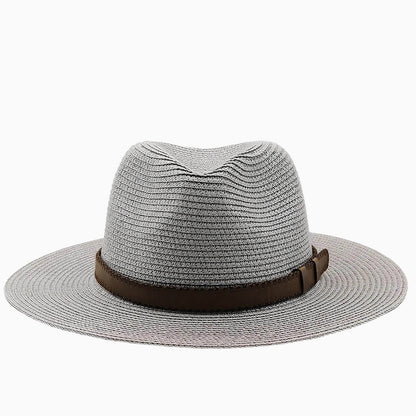 Chapeau panama en paille unisexe