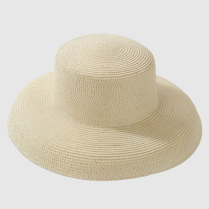 Chapeau panama paille grand bord pour femme